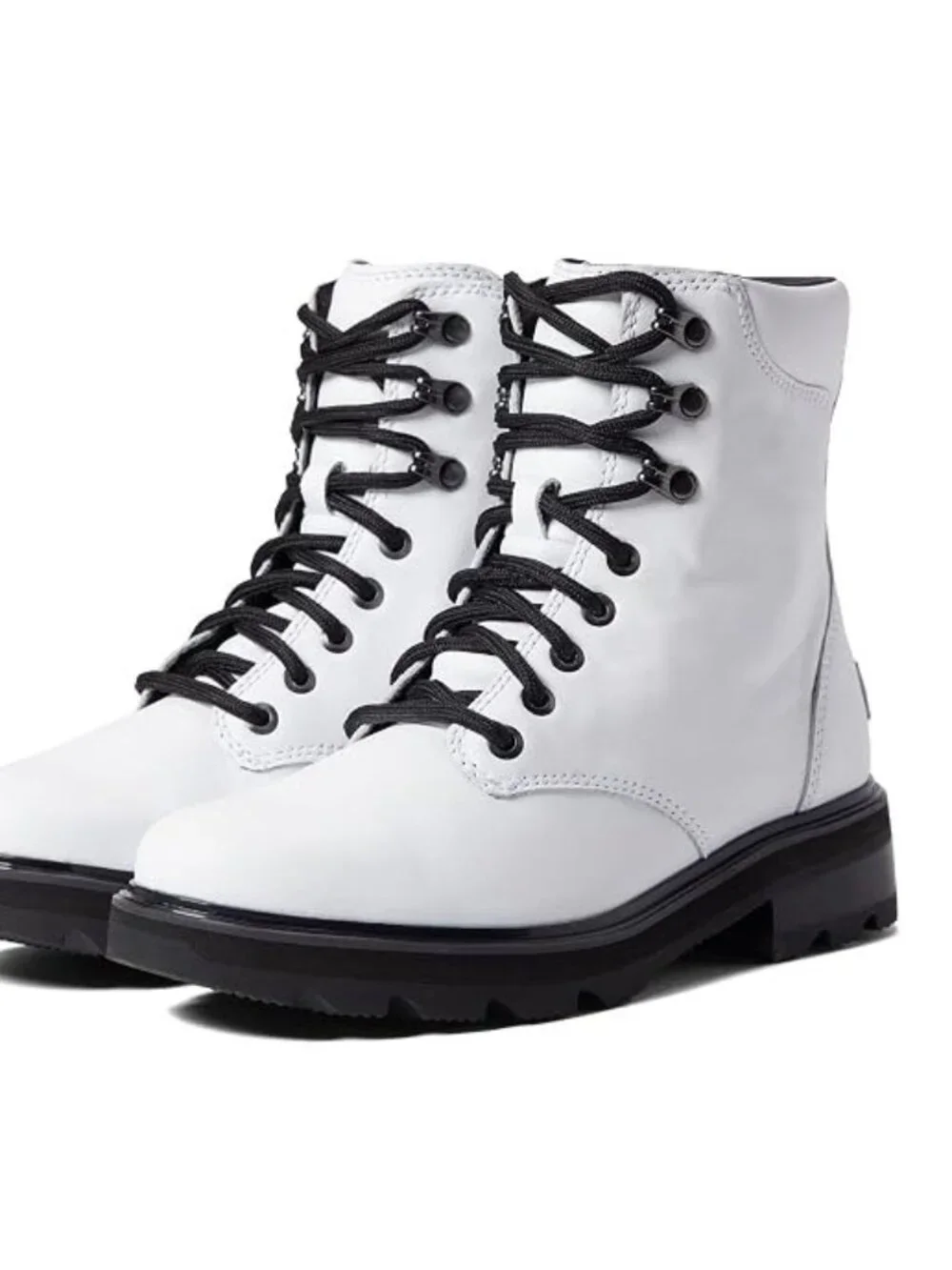 SOREL Women's Lennox™ Lace STKD Boot in White Size 7.5